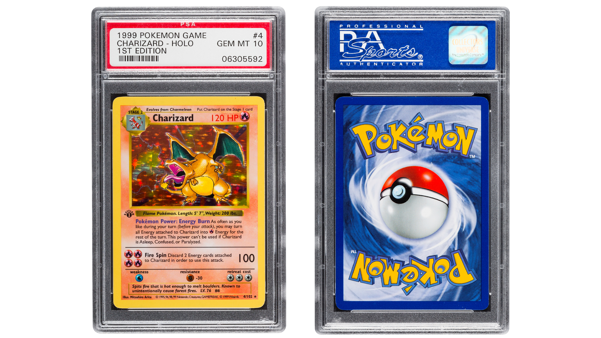 Another First edition Shiny Charizard Pok mon Card Has Sold For